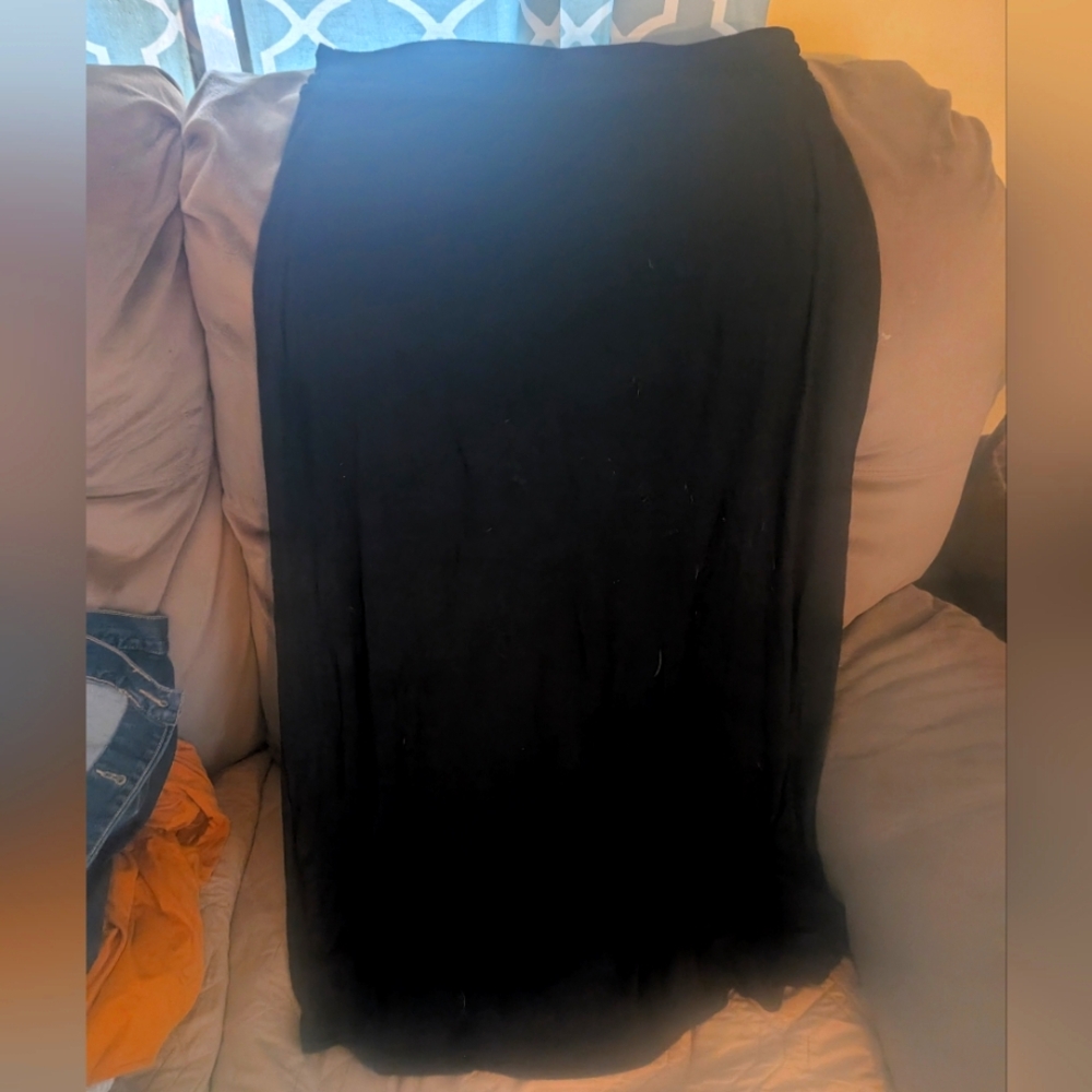 Black Stretch skirt